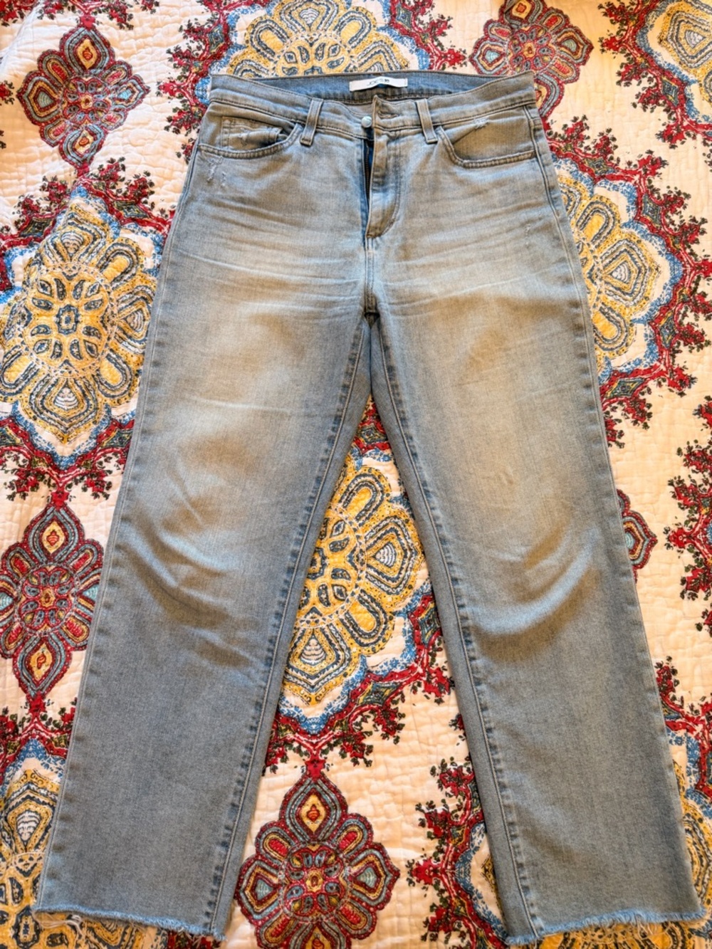 Joe's Jeans Light Blue Straight Leg Jeans